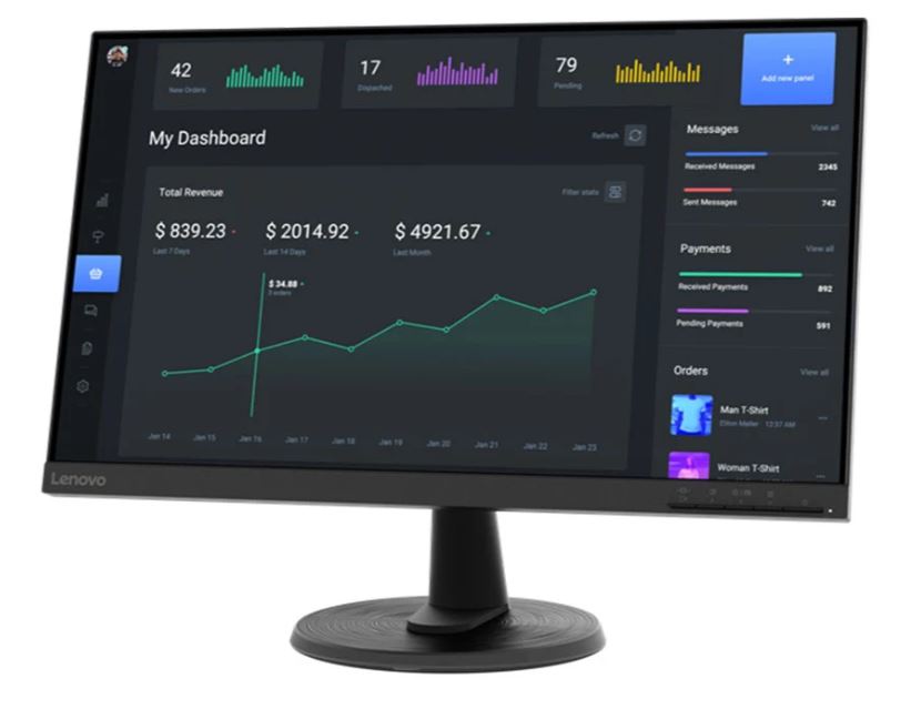 MÀN HÌNH LCD LENOVO 23.8” D24-40
