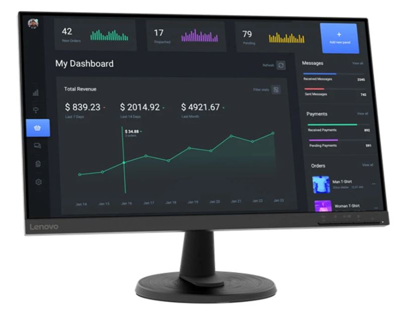 MÀN HÌNH LCD LENOVO 23.8” D24-40
